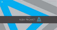 Desktop Screenshot of alba-promet.com